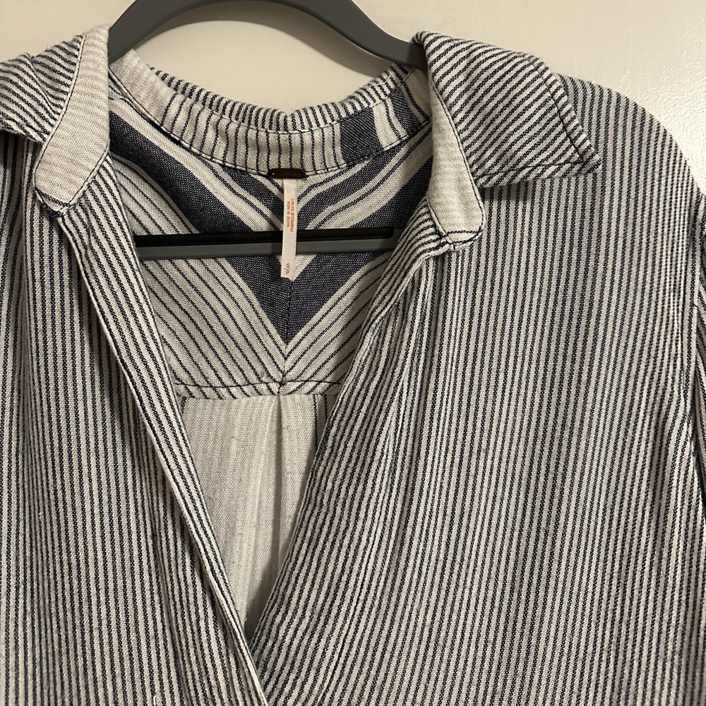 Free People Striped Longsleeve